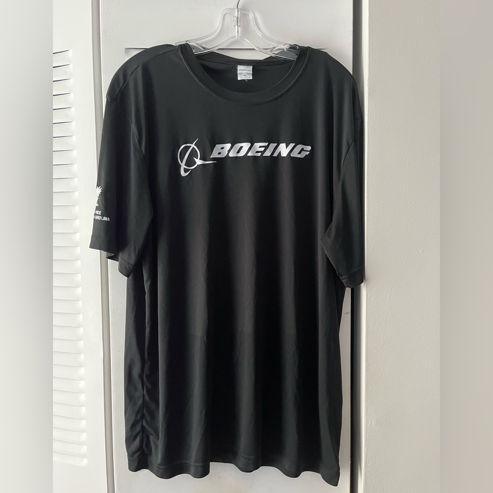 Boeing Black Men's Short Sleeve Tee